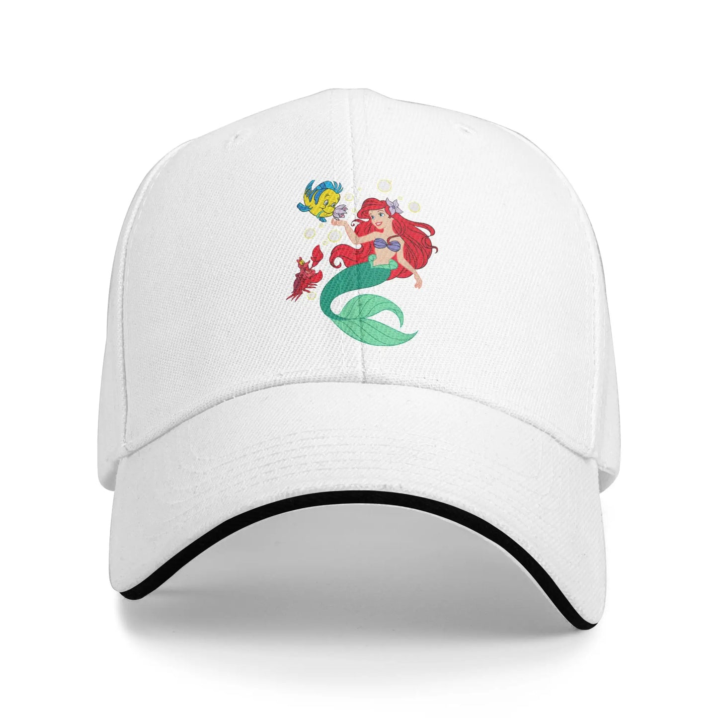 Little Mermaid Ariel Friends Y2K Baseball Cap