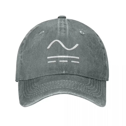 Funny Electrician Distressed Washed Baseball Cap
