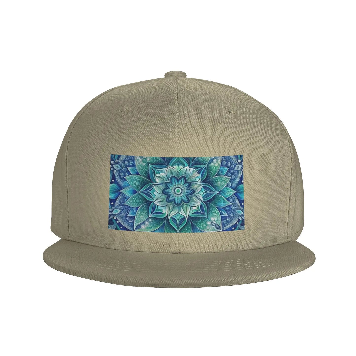 Bohemian Mandala Pattern Design Snapback Cap