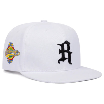 Fashion Primary Logo Embroidered Hip Hop Snapback Cap
