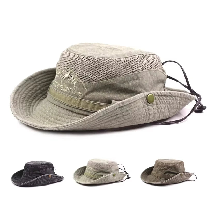 Breathable Cotton Outdoor Bucket Hat