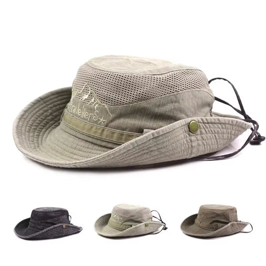 Breathable Cotton Outdoor Bucket Hat
