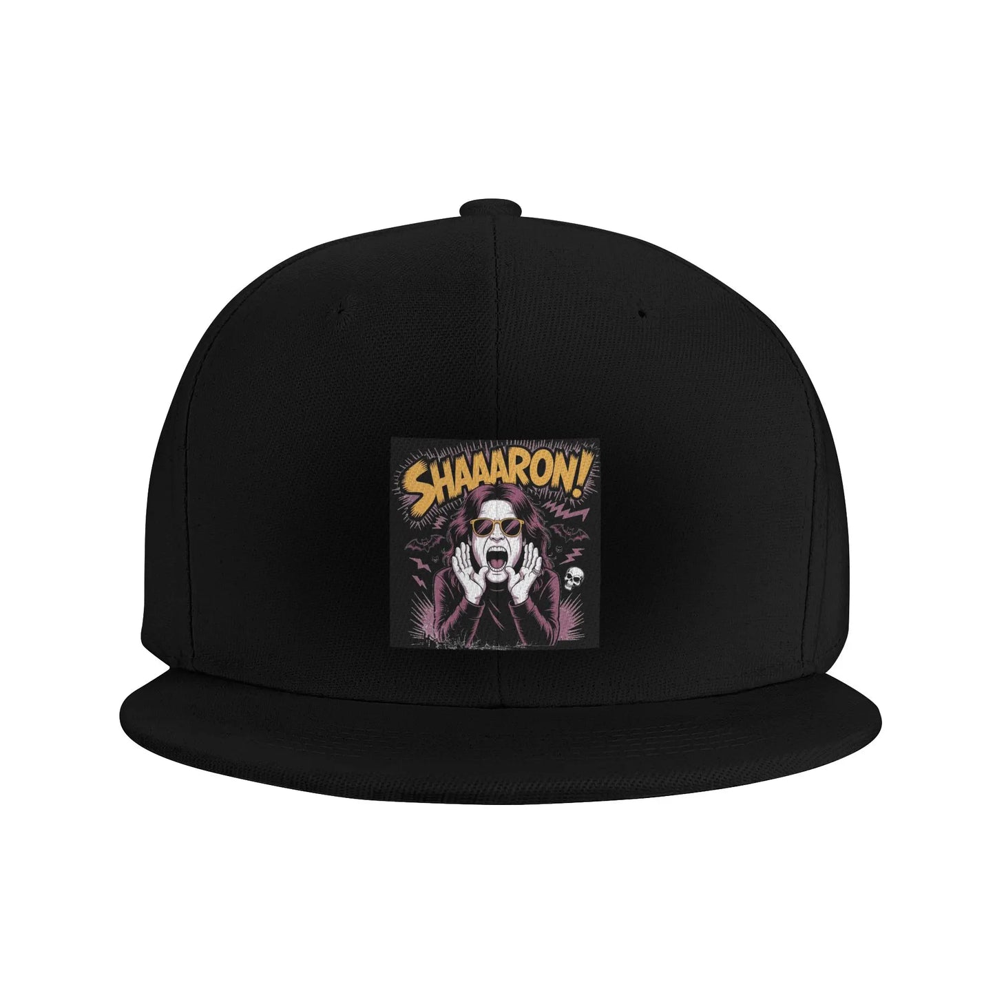 Ozzy Osbourne Sharon Meme Rock Graphic Snapback Cap