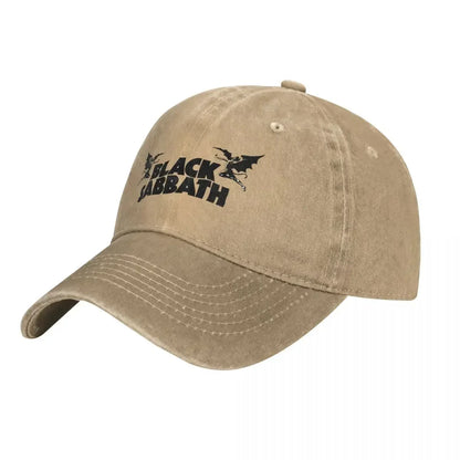 Black Sabbath Rock Washed Baseball Cap