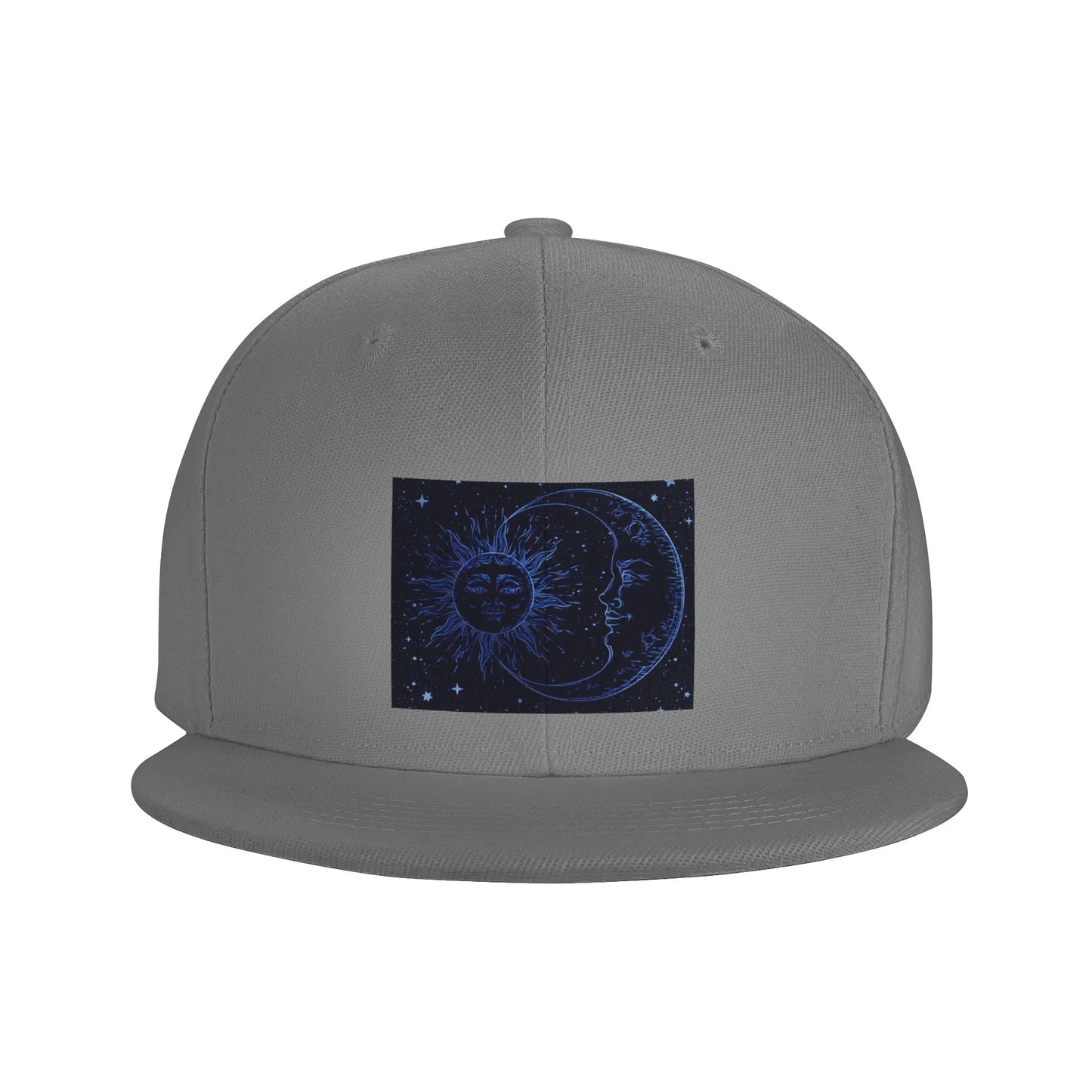Celestial Mystic Sun Moon Snapback Cap