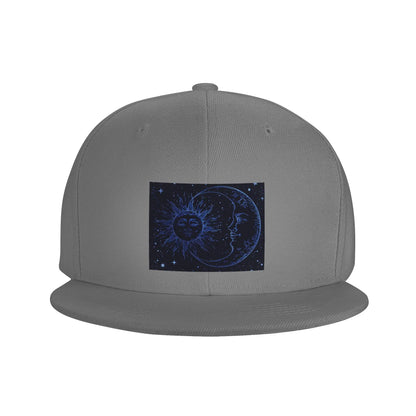 Celestial Mystic Sun Moon Snapback Cap