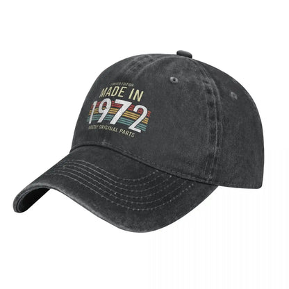 Limited Edition 1972 Vintage Baseball Cap