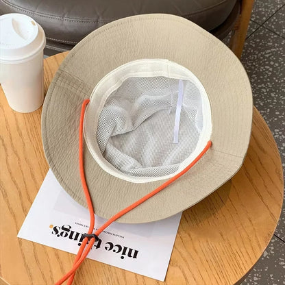 Japanese Wide Brim Sunshade Bucket Hat