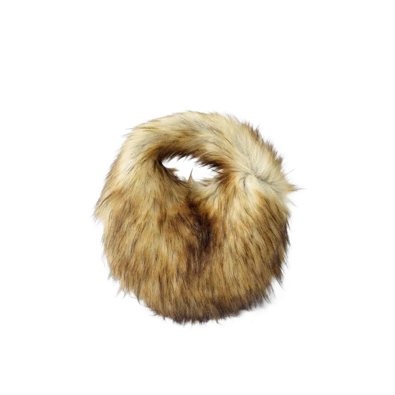 Oversized Fluffy Y2K Winter Bucket Hat