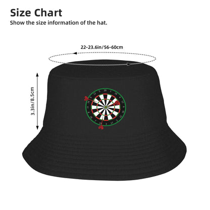 Dartboard Game Hip Hop Bucket Hat