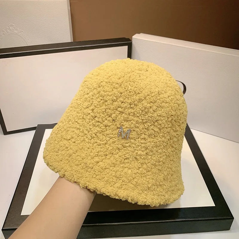 Winter Wool Bucket Hat with Ear Protectors