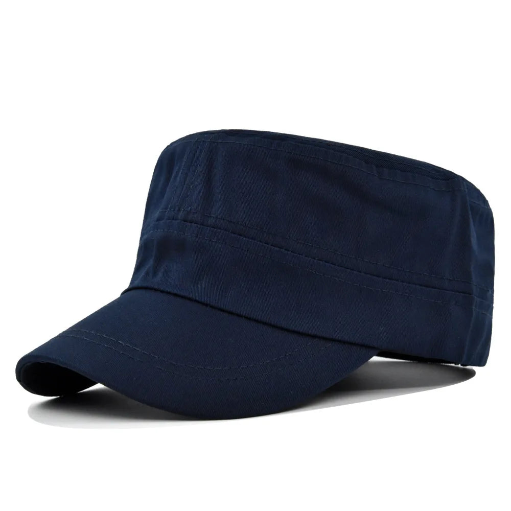 Camouflage Flat Brim Outdoor Baseball Hat