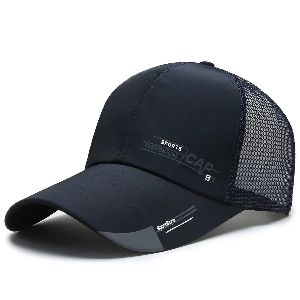 Korean Quick Dry Breathable Mesh Baseball Cap