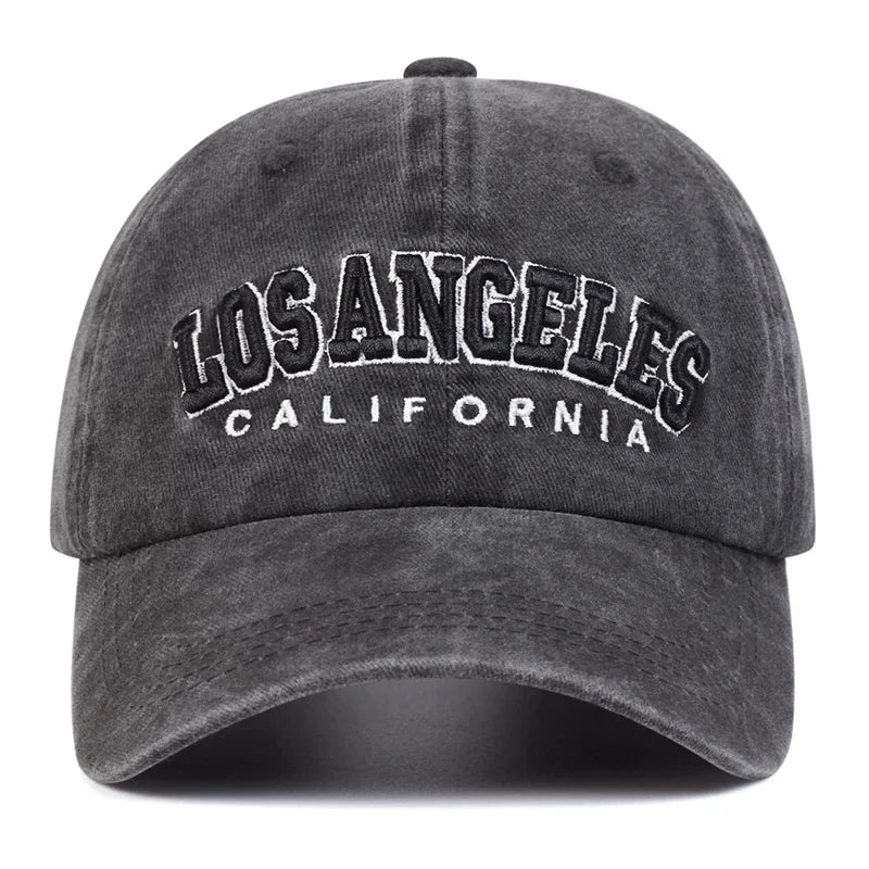 Unisex LOS ANGELES Embroidered Streetwear Cap