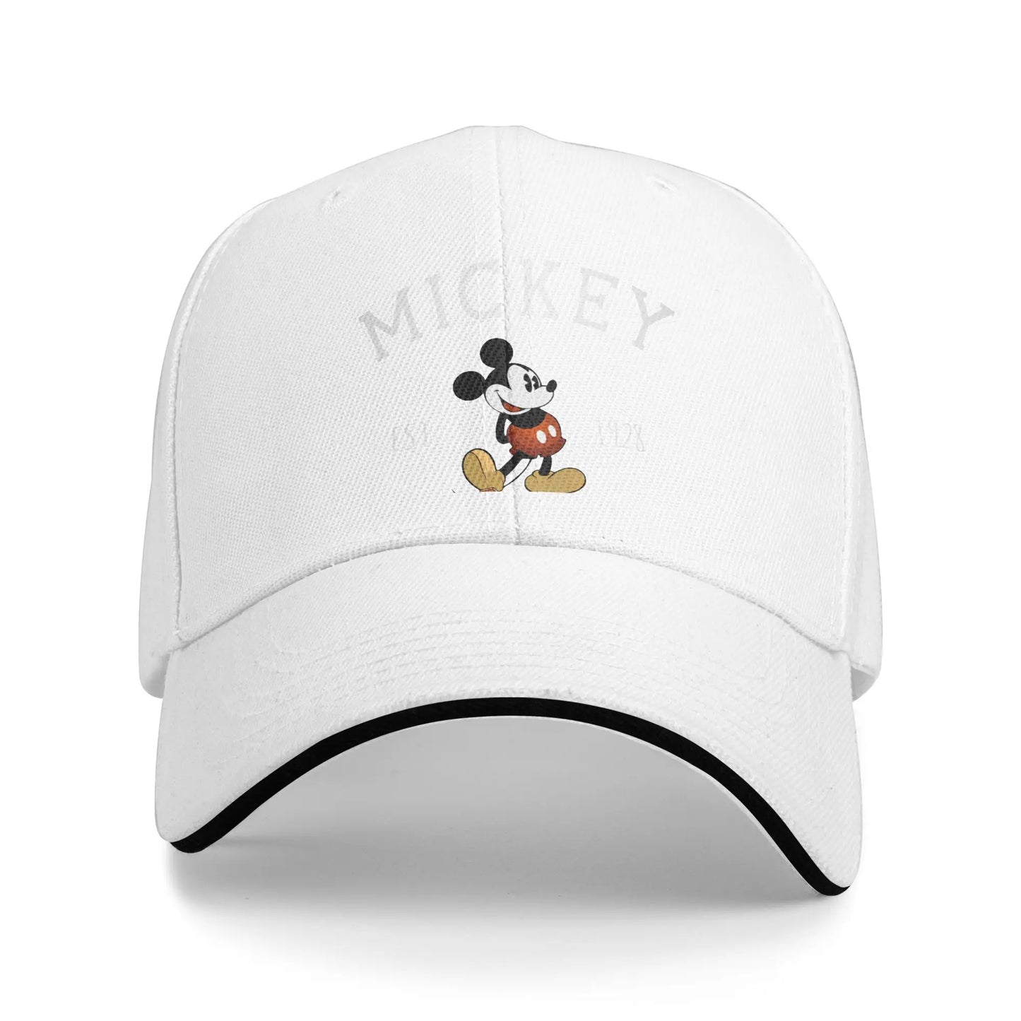 Mickey Mouse Est 1928 Casual Snapback Baseball Cap