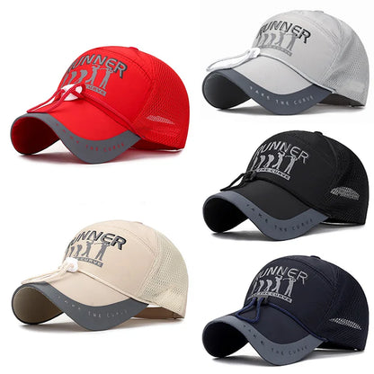 Breathable Long-Brimmed Golf Baseball Cap