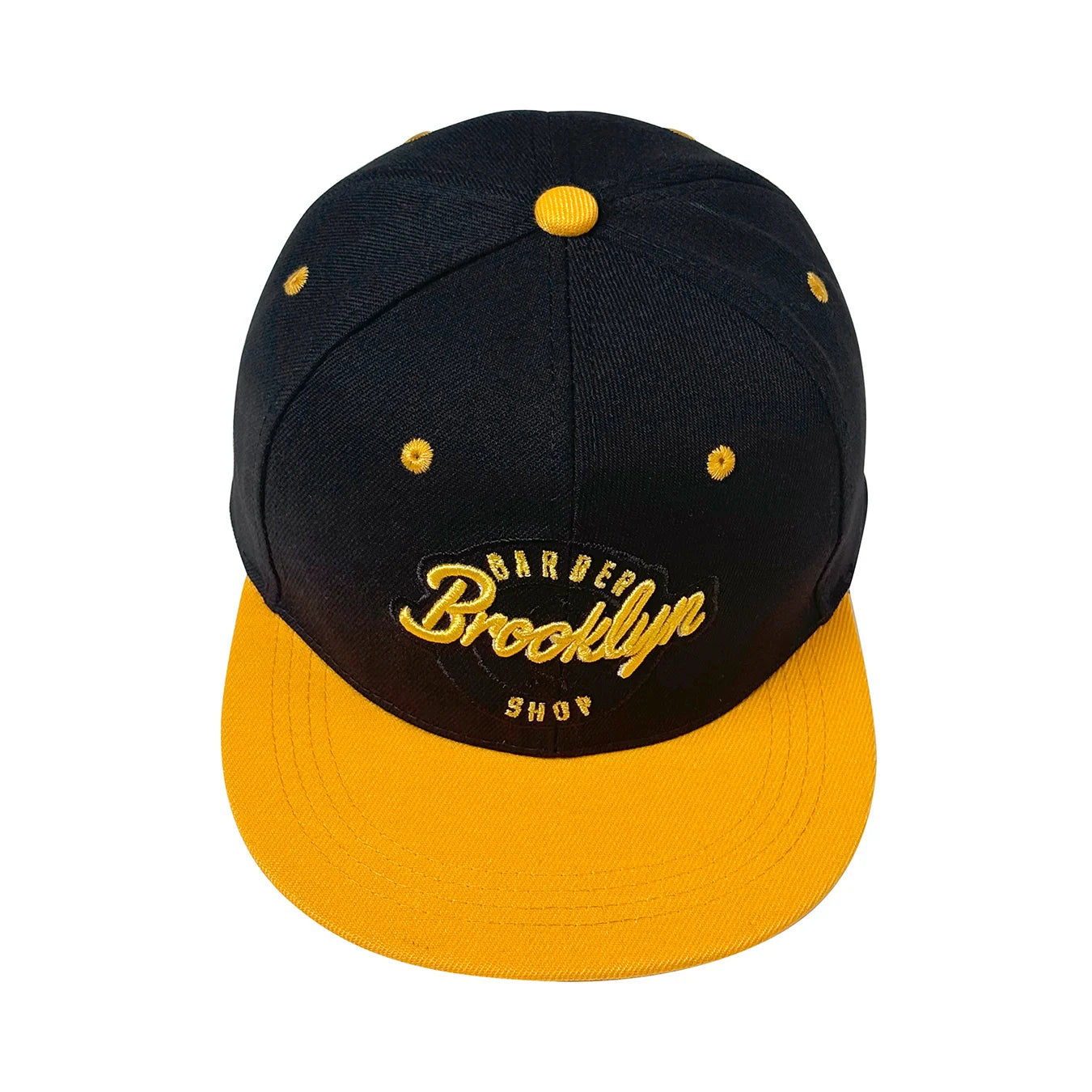 Letter Embroidered Flat Brim Hip Hop Baseball Hat