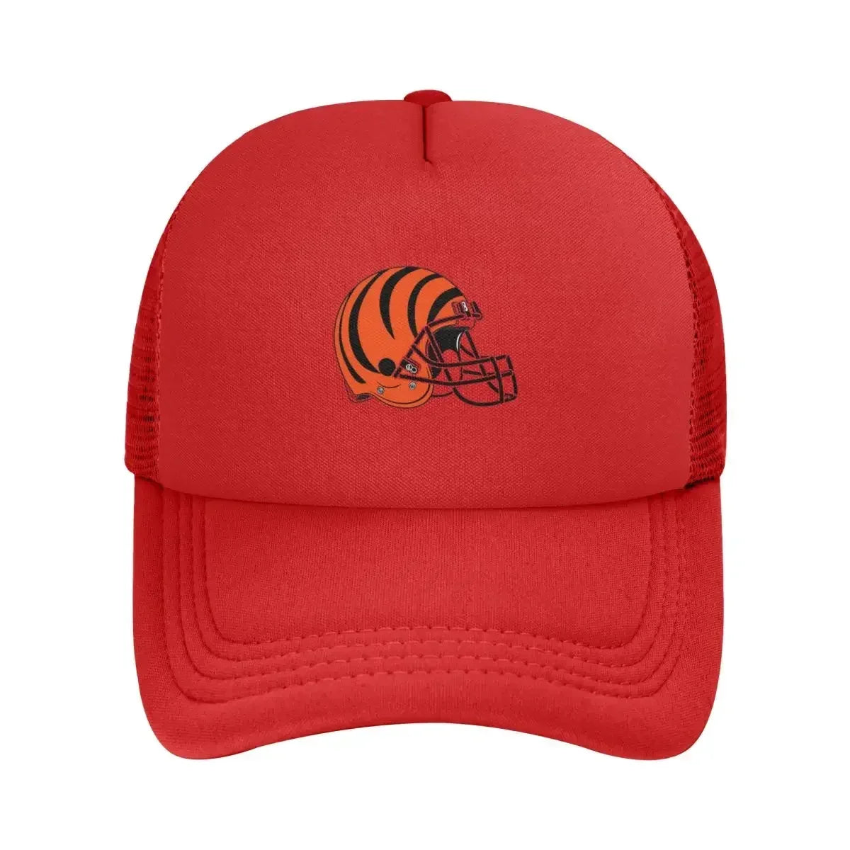 Cincinnati Bengals Helmet Stripe Mesh Baseball Cap