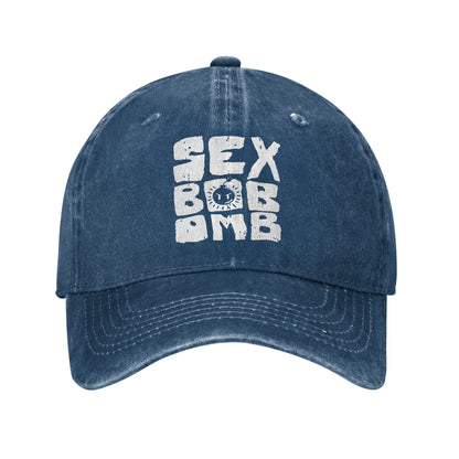 Scott Pilgrim Washed Trucker Snapback Baseball Cap