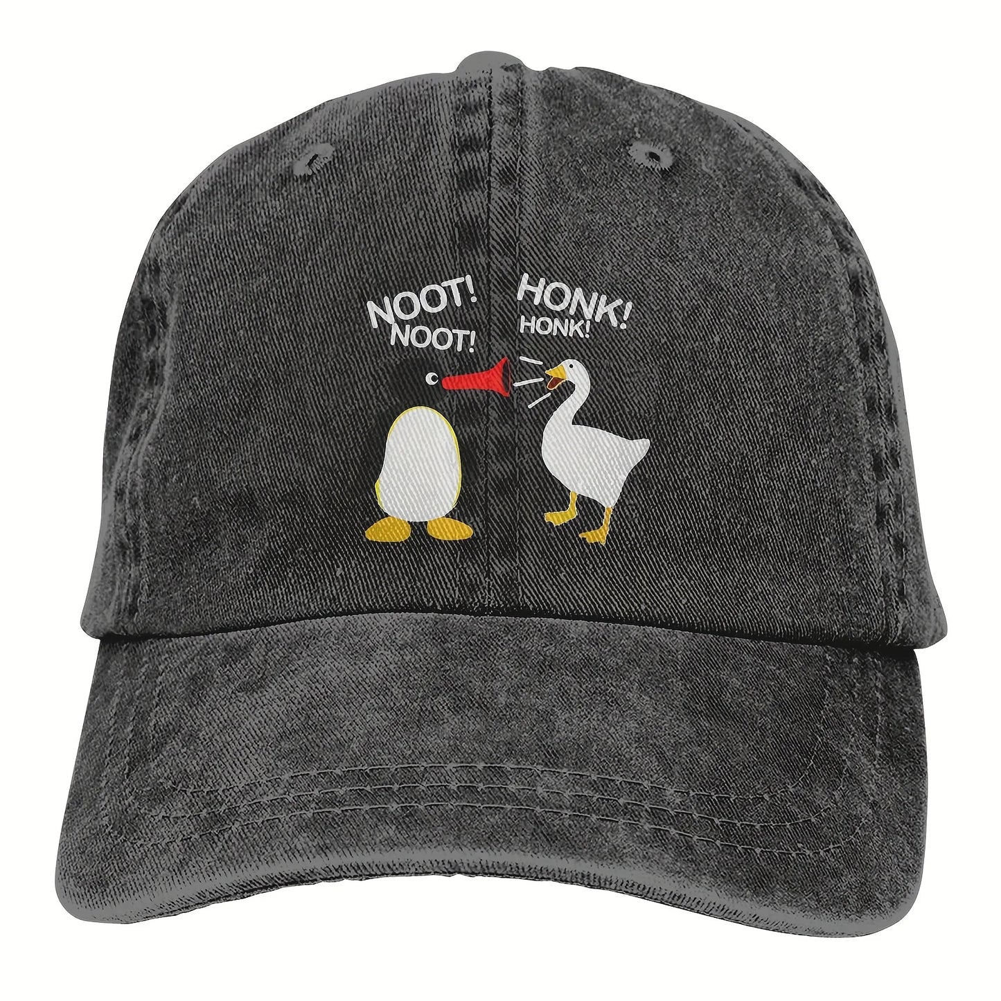 Noot Pingu Penguin Snapback Baseball Cap