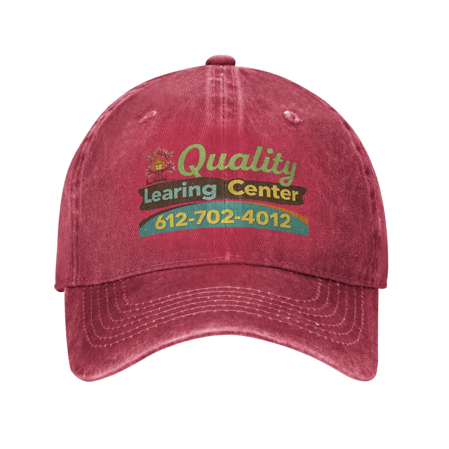 Vintage Quality Learning Center Distressed Baseball Cap