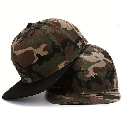 Unisex Light Plate Camouflage Hip-hop Hats