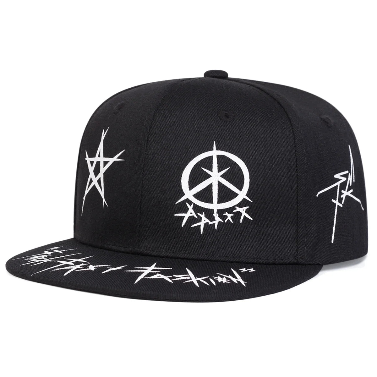Unisex Eye Graffiti Print Hip-hop Hats