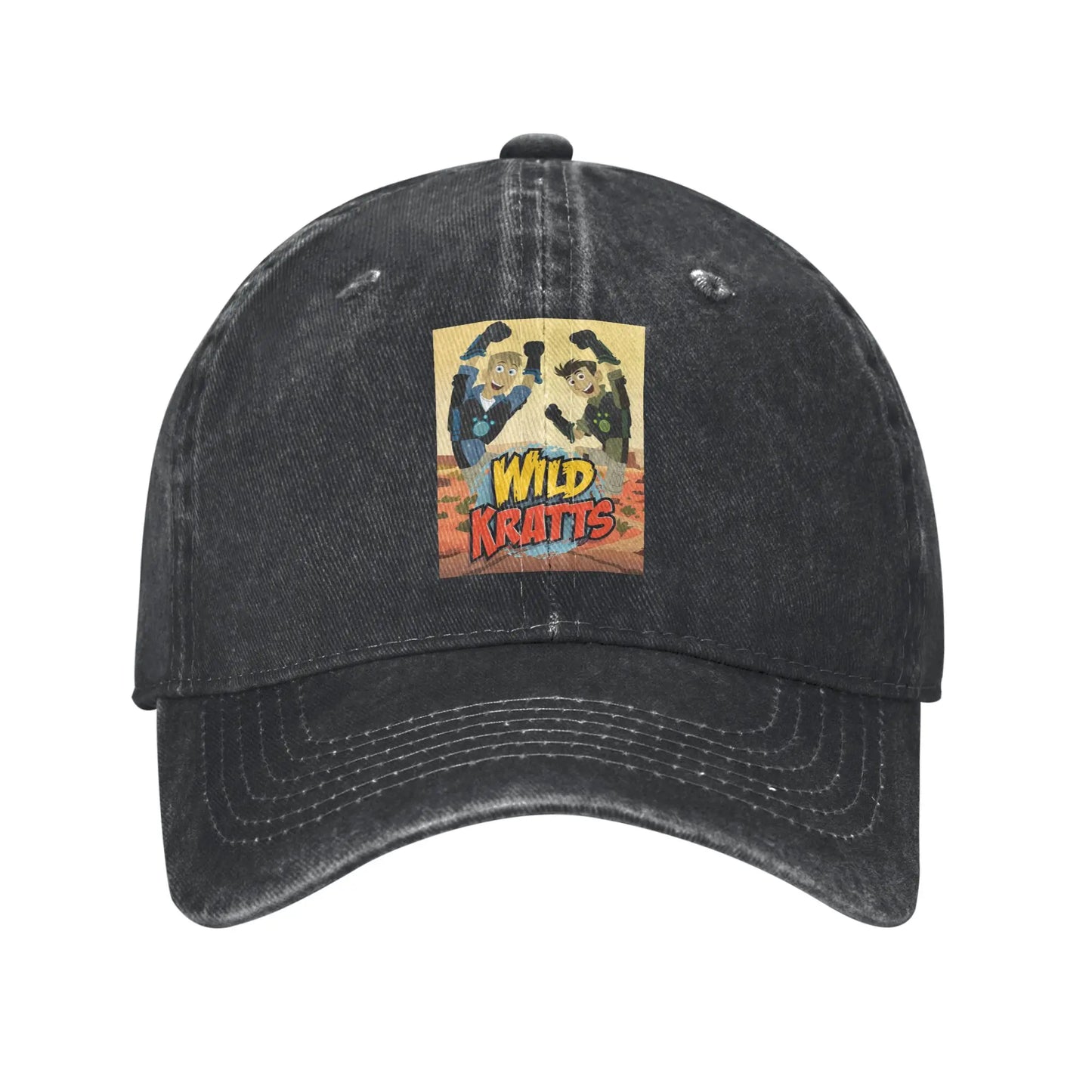 Wild Kratts Washed Denim Baseball Cap