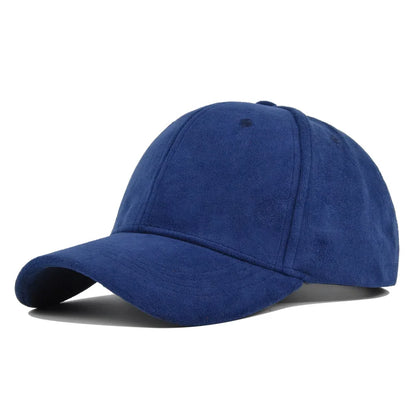 Fashion False Suede Baseball Caps