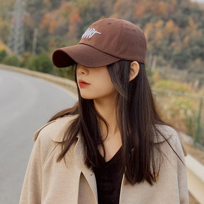 Korean Deep Crown Adjustable Baseball Cap