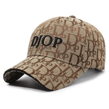 Korean Embroidered Letter Duckbill Baseball Cap