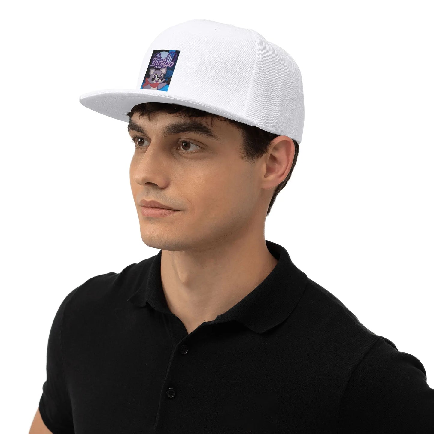 Rambley Indigo Park Character Graphic Streetwear Snapback Cap