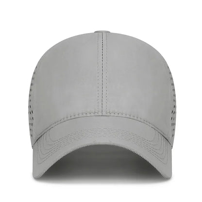 Lightweight Quick Dry Laser Punched Baseball Cap