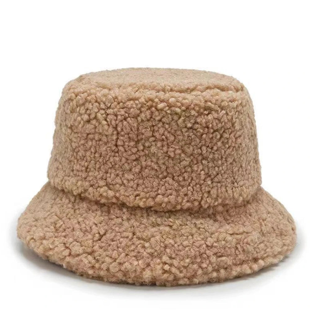 Unisex Warm Fleece Bucket Hat