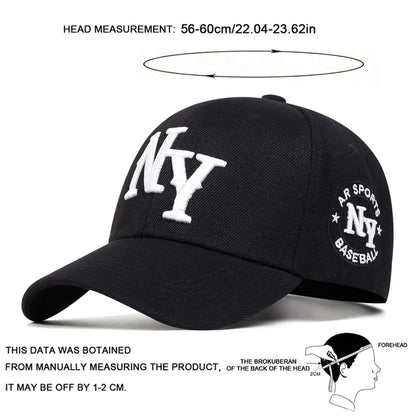 Unisex Letter Embroidery Casual Outdoor Adjustable Baseball Cap
