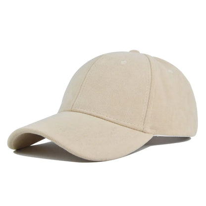 Fashion False Suede Baseball Caps