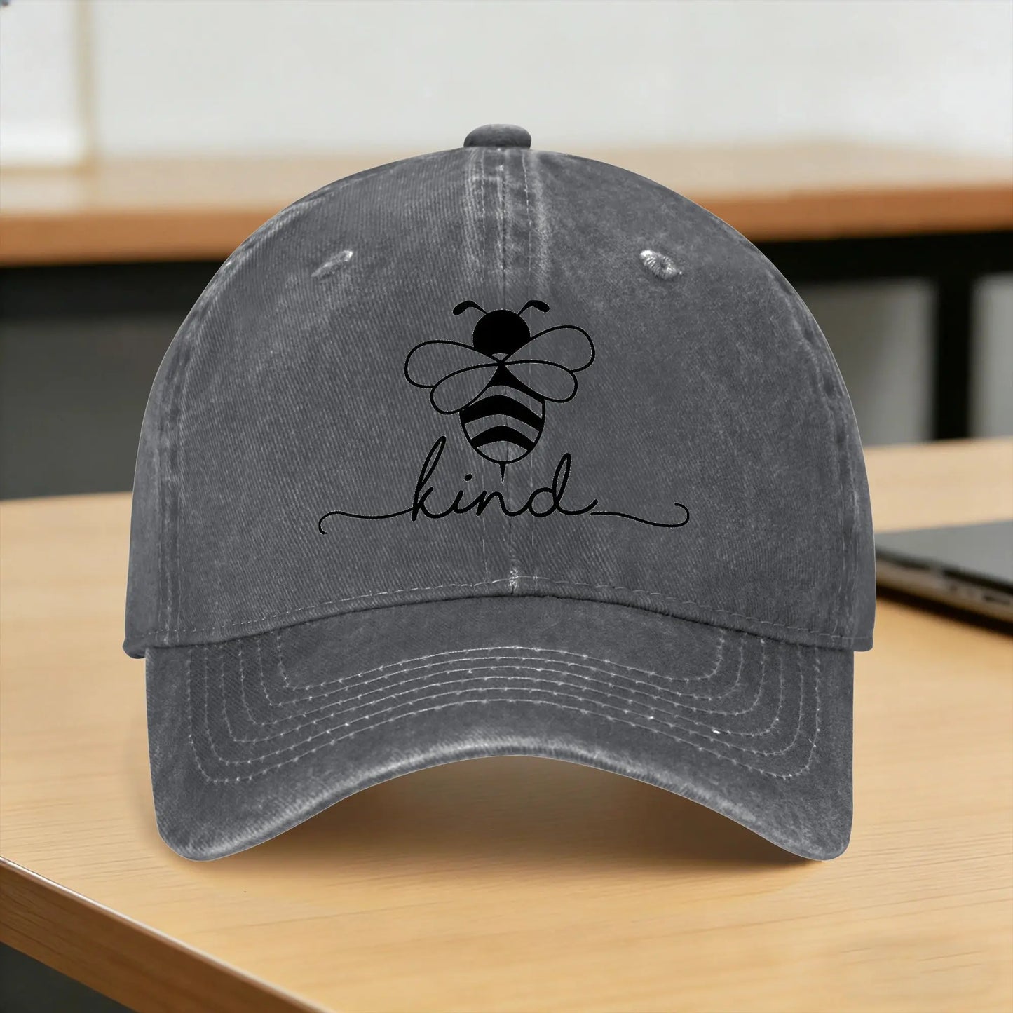 Bee Kind Casual Adjustable Outdoor Baseball Cap