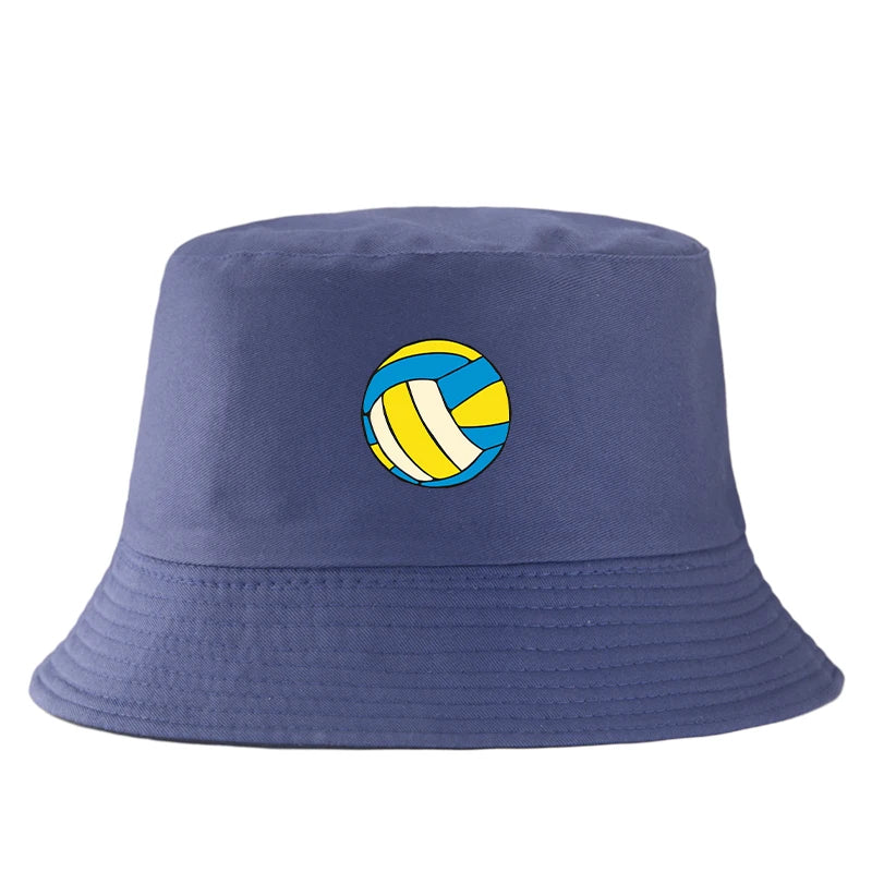 Volleyball Pattern Reversible Sports Bucket Hat