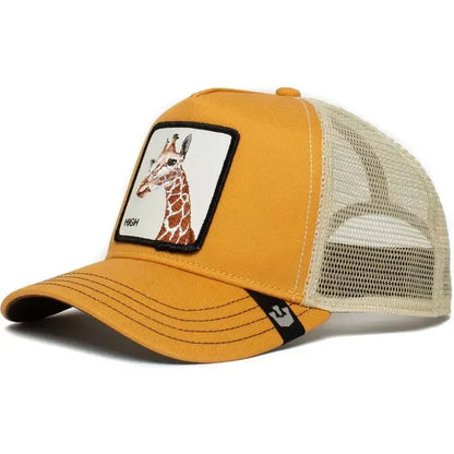 Fashion Animals Cartoon Embroidery Baseball Caps