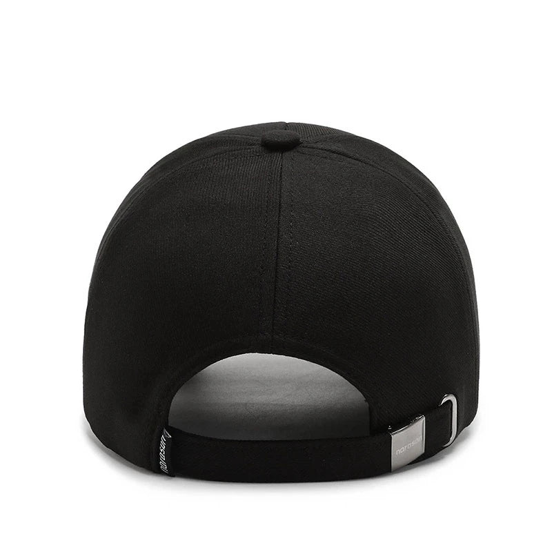 Solid Cotton Baseball Cap