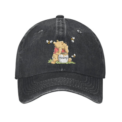 Winnie The Pooh Papa Vintage Distressed Baseball Cap