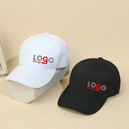 Customized Side Logo Printed Baseball Cap