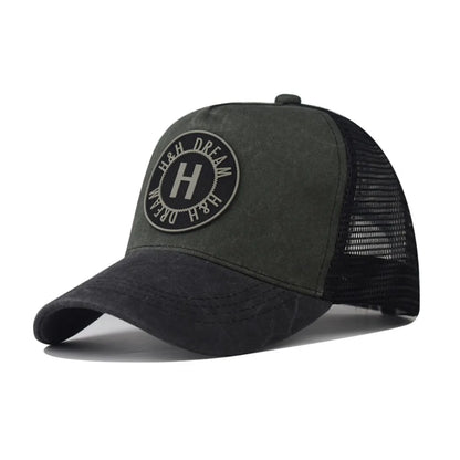 Two Tone Breathable Mesh Baseball Cap