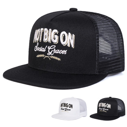 Unisex NOT BIG ON Embroidered Baseball Cap