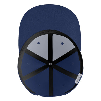 Abstract Piano Keys Musical Notes Snapback Cap