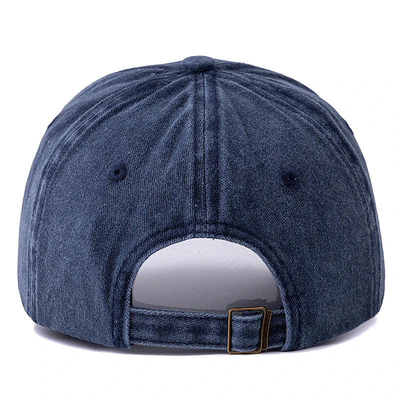 Washed Texas Letter Embroidered Baseball Cap