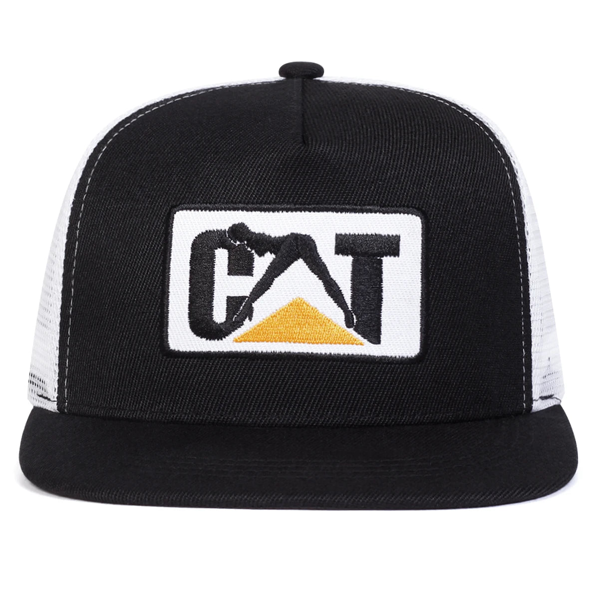 Unisex CT Letter Embroidery Hip-hop Net Hats