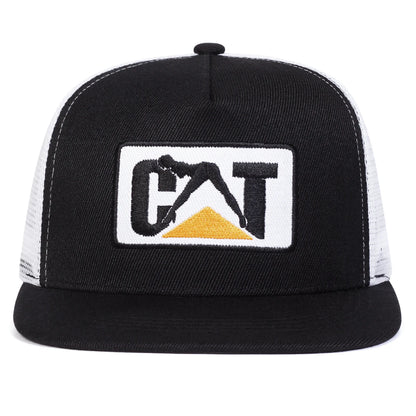 Unisex CT Letter Embroidery Hip-hop Net Hats