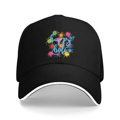 Happy Holi Color Festival Custom Baseball Cap
