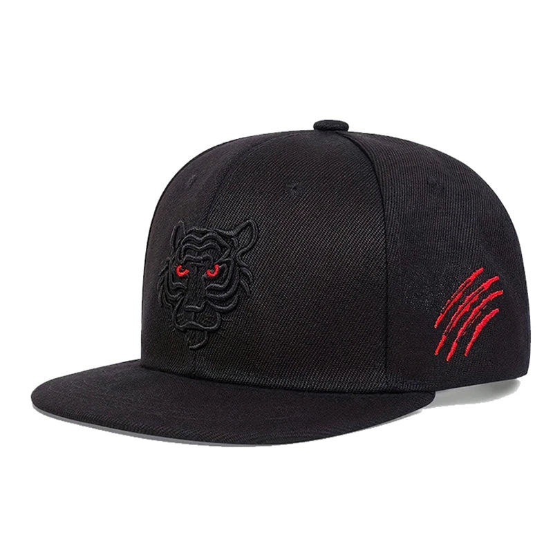 Children Tiger Embroidery Baseball Caps Hip-hop Hats